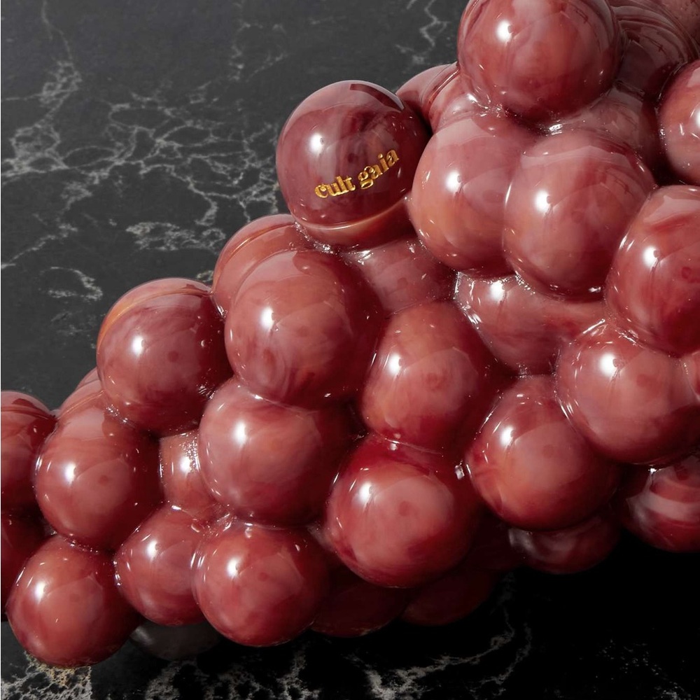 Cult Gaia Red Grape Clutch - Picture 2 of 4